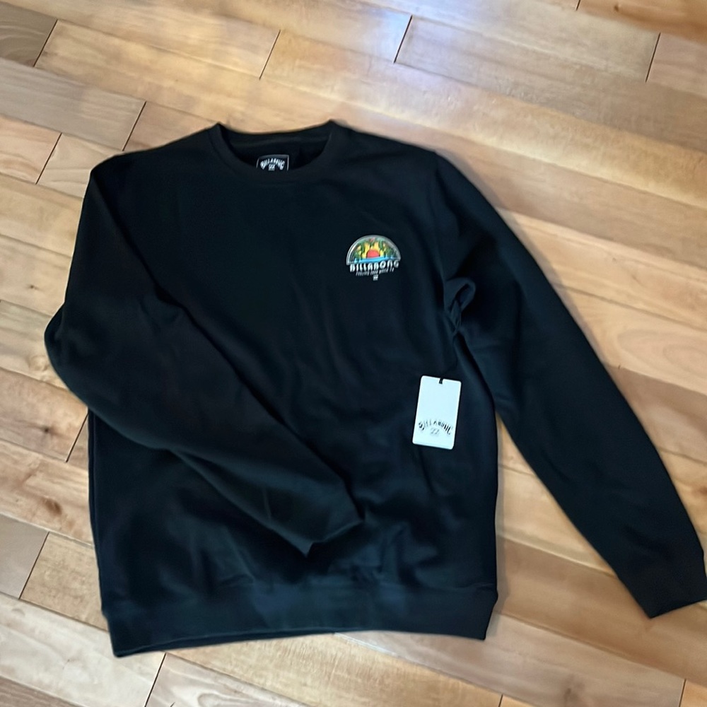Billabong sweatshirt. New with tags. Size Large